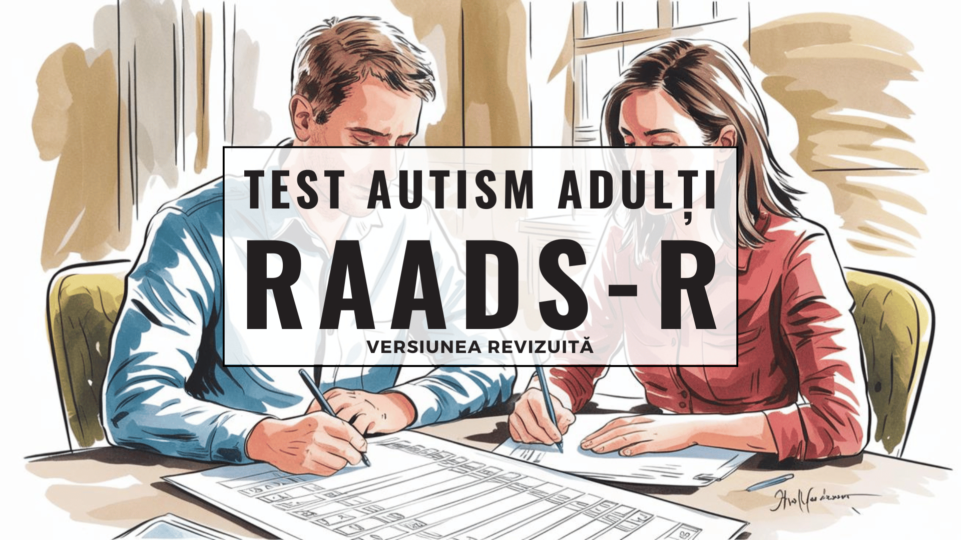 Test Autism Adulți. Scala Ritvo Autism Asperger Diagnostic (RAADS-R)